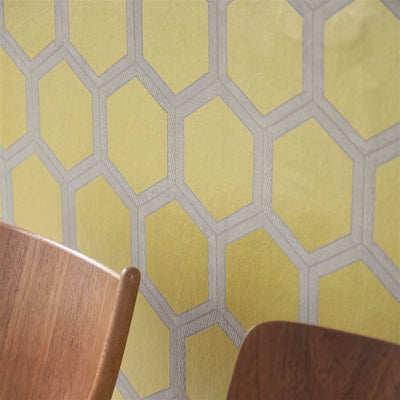 product image for Zardozi Wallpaper in Alchemilla from the Zardozi Collection by Designers Guild 85