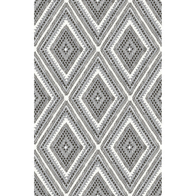 product image of sample zaya tribal diamonds wallpaper wallpaper in black from the pacifica collection by brewster home fashions 1 516