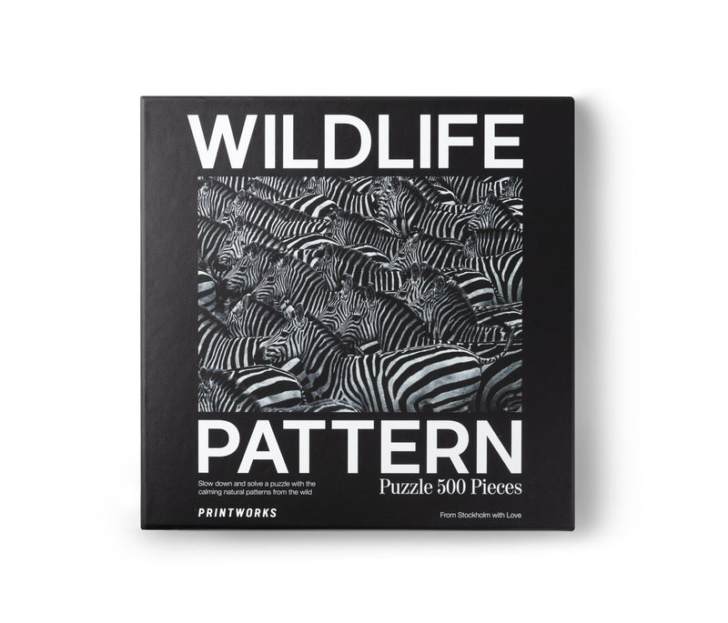 media image for puzzle zebra wildlife pattern 1 29
