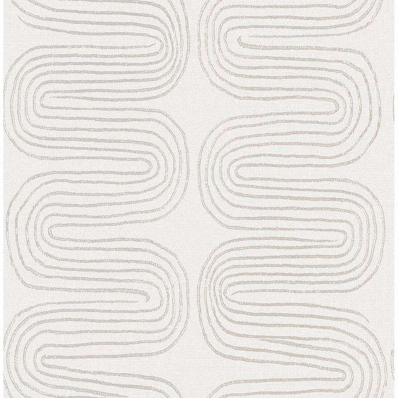 media image for Zephyr Abstract Stripe Wallpaper in Grey from the Celadon Collection by Brewster Home Fashions 239