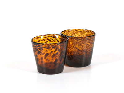 product image for sahara tortoise tumbler set of 4 by zodax ch 2882 1 70