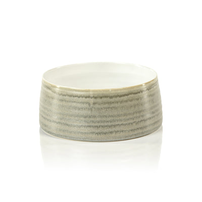 product image for kiruna tapered stoneware bowl by zodax ch 5964 3 77
