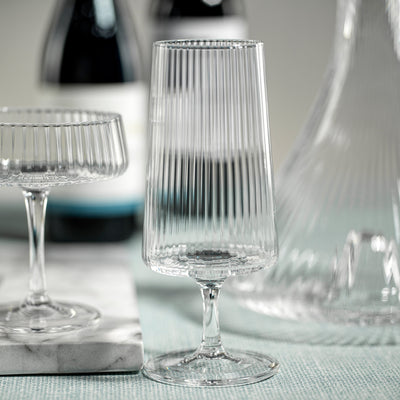 product image for benin fluted textured cocktail glasses set of 4 by zodax ch 6018 2 91