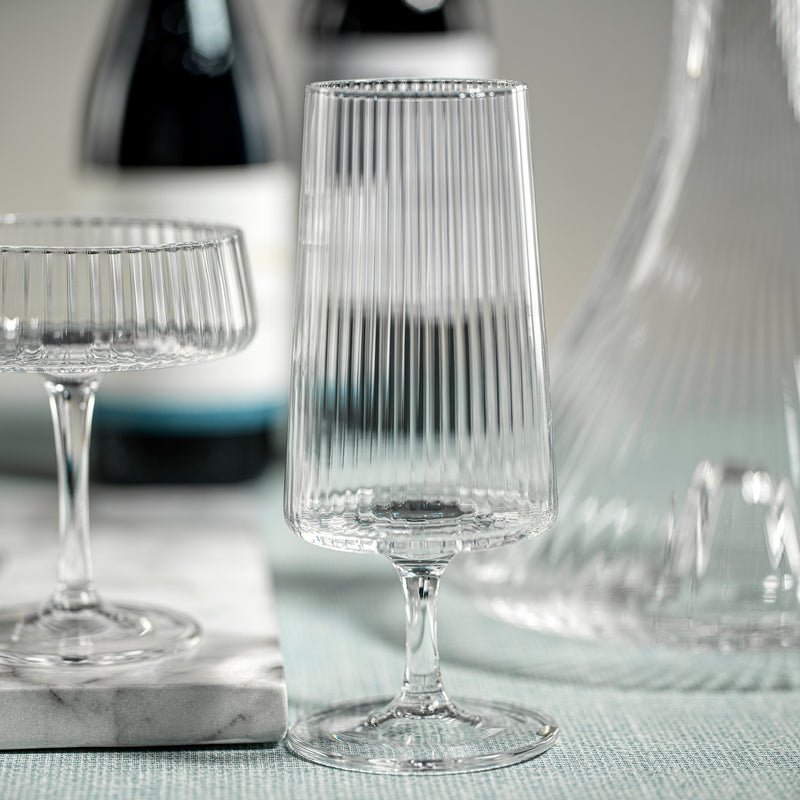 media image for benin fluted textured cocktail glasses set of 4 by zodax ch 6018 2 261