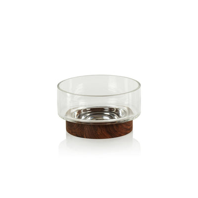 product image of west indies glass bowl on walnut wood base 5 5x3 25 ch 6022 1 545