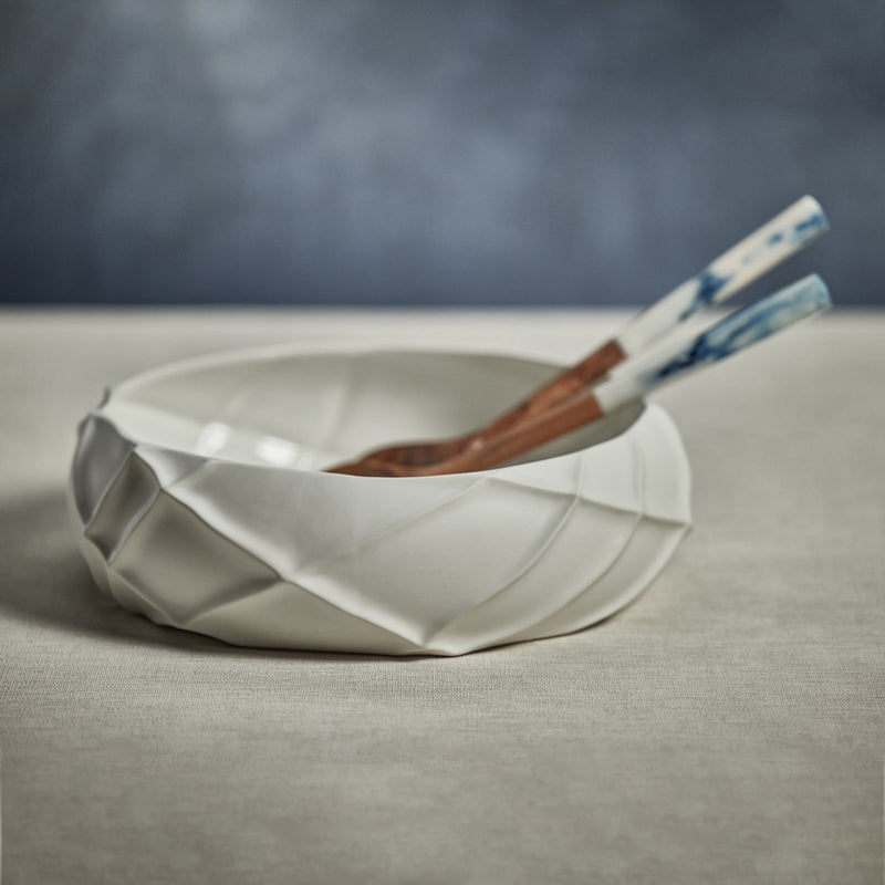 media image for bessie ridged ceramic bowl by zodax ch 6276 4 271