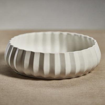 product image for chantria white ceramic bowl by zodax ch 6304 2 69