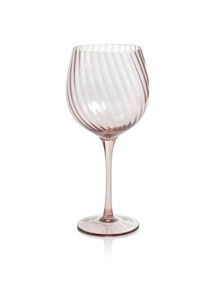 media image for Sesto Optic Swirl Red Wine Glasses - Set of 6 263