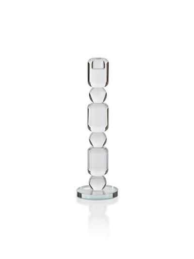product image for Zadie Crystal Glass Taper Candle Holder 5