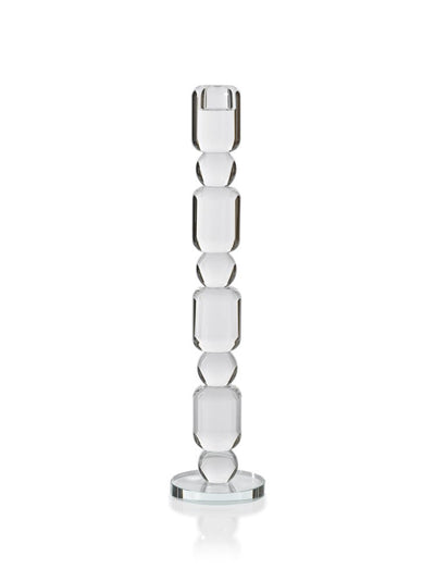 product image for Zadie Crystal Glass Taper Candle Holder 8
