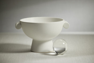 product image for Braga Matt White Ceramic Bowl 37