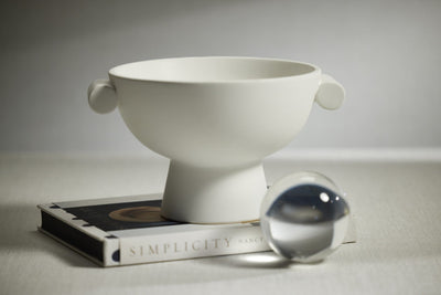 product image for Braga Matt White Ceramic Bowl 51