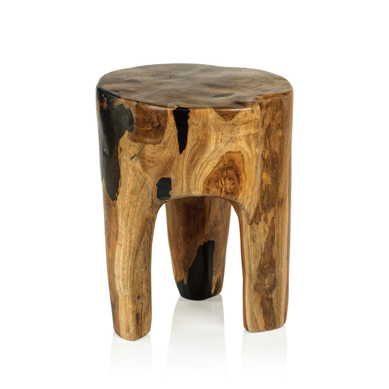 media image for biasca teakwood stool by zodax id 410 1 255