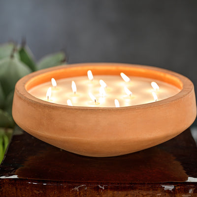 product image for san juan scented outdoor 16 wick candle in cement jar by zodax ig 2644 2 46
