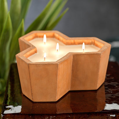product image for san juan scented honeycomb candle in cement jar by zodax ig 2646 2 9