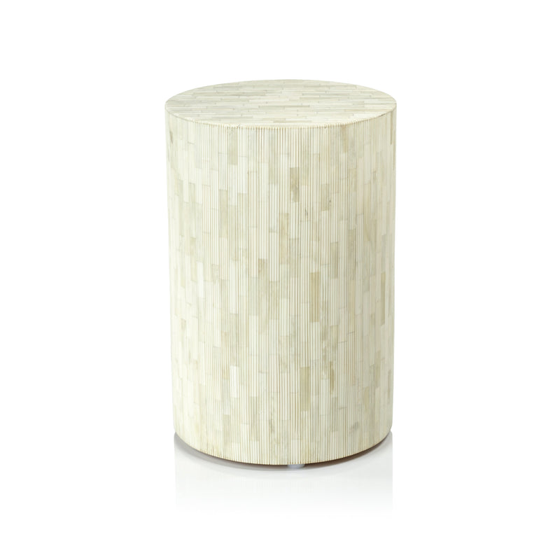 media image for motala tall round natural bone inlay stool by zodax in 7133 1 260