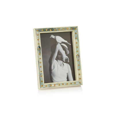 product image for lindau bone inlay photo frame by zodax in 7156 1 16