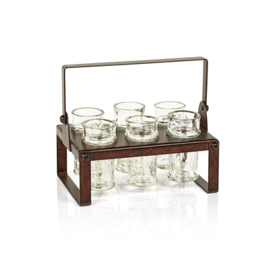 product image for crissier 6 shot tequila serving set by zodax in 7170 1 17