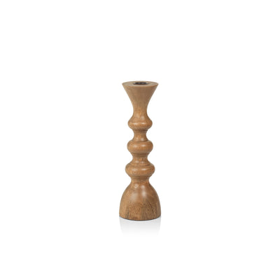 product image for nettal mango wood taper candle holder by zodax in 7302 1 14