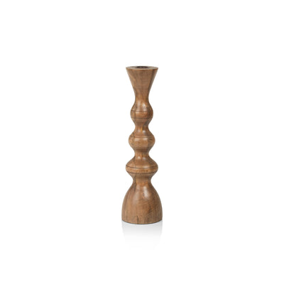 product image for nettal mango wood taper candle holder by zodax in 7302 3 88