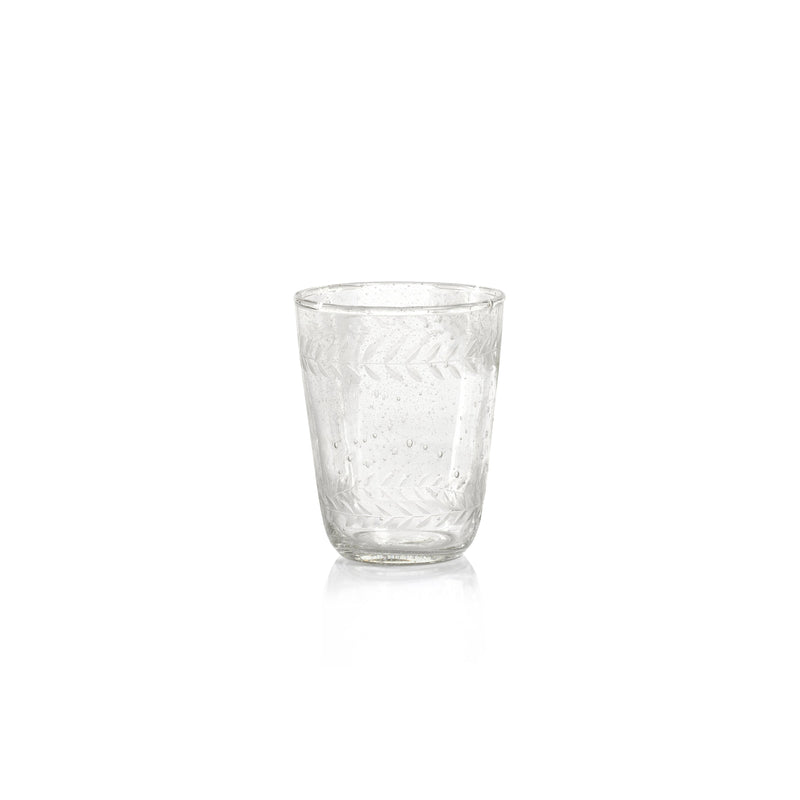 media image for colette hand made w etched double old fashioned glasses set of 4 by zodax in 7380 1 241