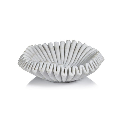 product image of free form swirl marble decorative bowl by zodax in 7411 1 558
