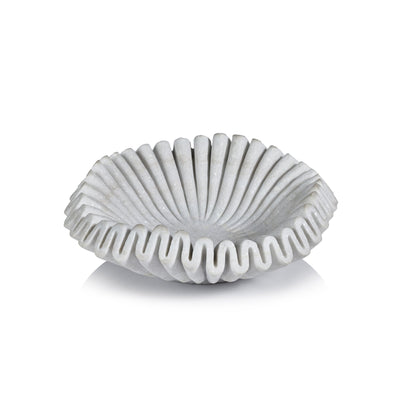 product image for free form swirl marble decorative bowl by zodax in 7411 2 89