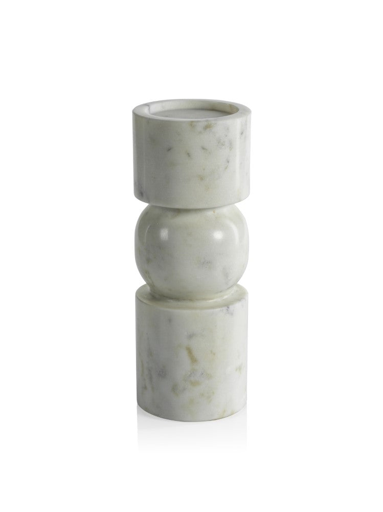 media image for Marrakesh Tall Marble Pillar Candle Holder 233