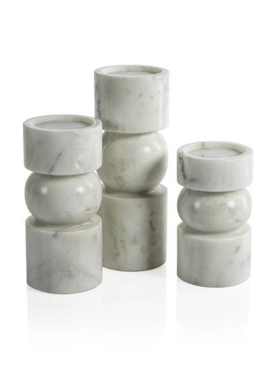 product image for Marrakesh Tall Marble Pillar Candle Holder 57
