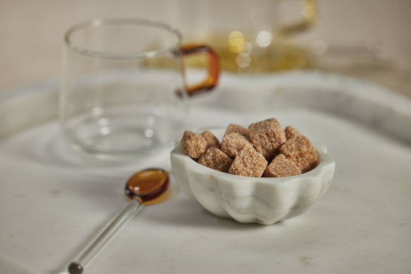 media image for Rimini Scalloped Marble Condiment Bowls - Set of 2 266