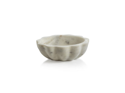 product image for Rimini Scalloped Marble Condiment Bowls - Set of 2 60