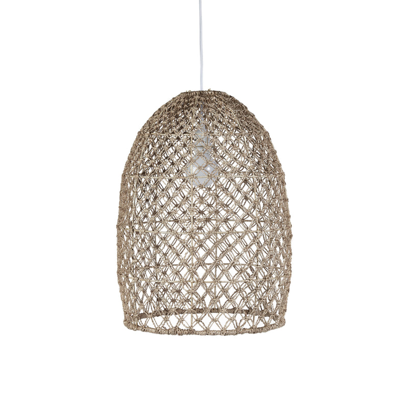 media image for anisa tall natural abaca pendant lamp by zodax nc 676 1 254