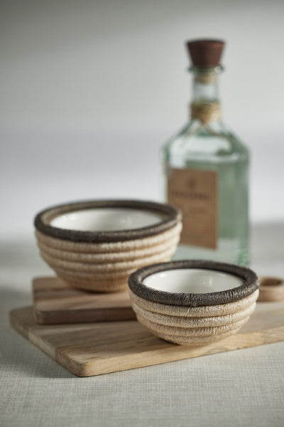 product image for Matera Coiled Abaca Condiment Bowls - Set of 6 99