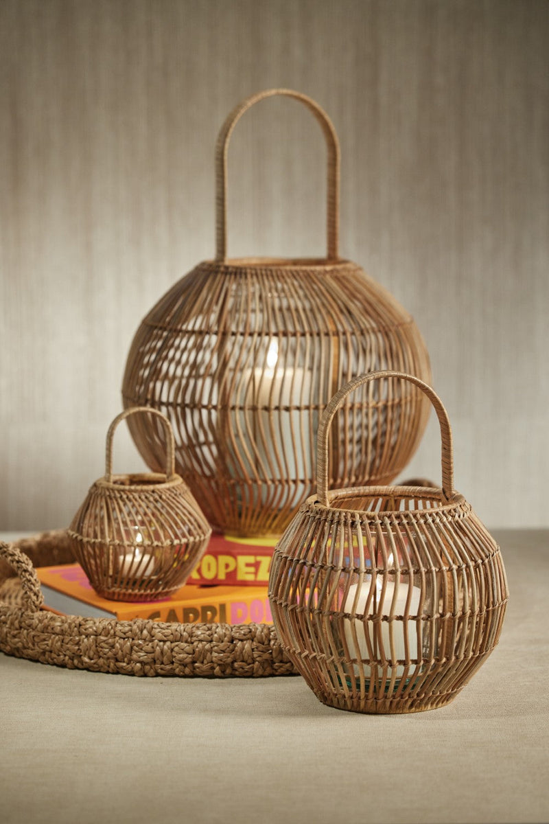 media image for Teramo Rattan Woven Decorative Lantern 239