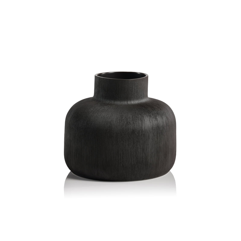 media image for declan black porcelain vase by zodax th 1693 1 277