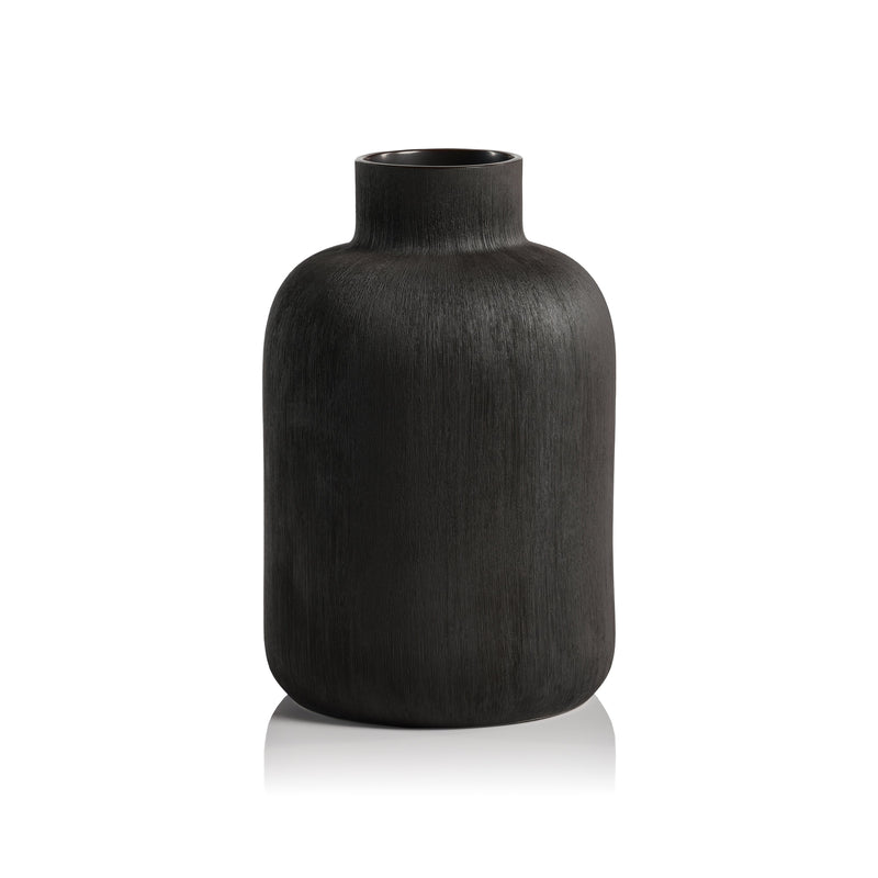 media image for declan black porcelain vase by zodax th 1693 3 258