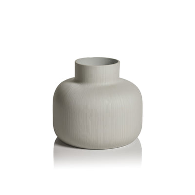 product image of declan off white porcelain vase by zodax th 1695 1 572