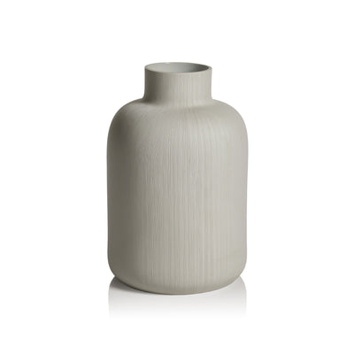 product image for declan off white porcelain vase by zodax th 1695 3 69
