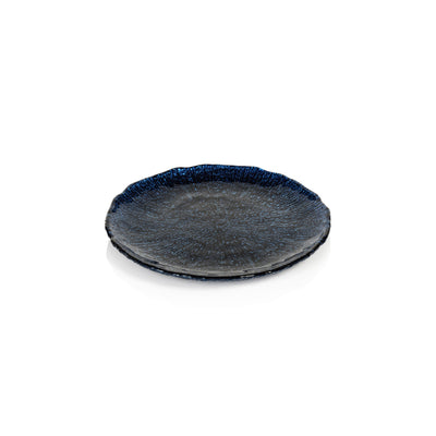 product image for exuma cobalt blue glass plates set of 6 by zodax tk 180 1 95