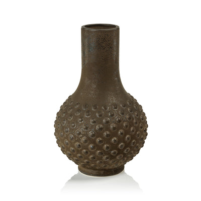 product image for vigan long neck earthenware vase by zodax vt 1336 1 42
