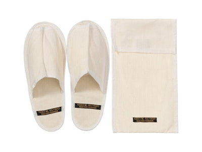 product image for waxed canvas portable slipper large off white design by puebco 5 17
