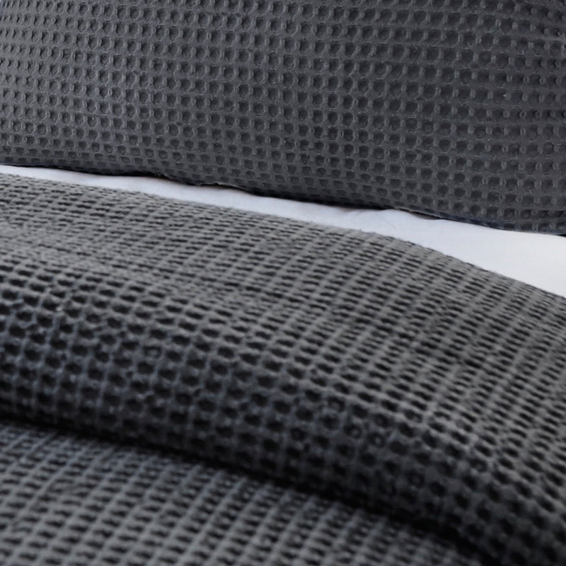 media image for zuma blanket collection in charcoal design by pom pom at home 3 211