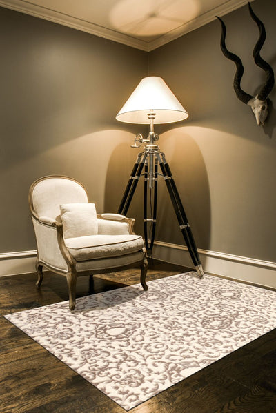 product image for Pellaro Cream and Brown Rug by BD Fine Roomscene Image 1 16