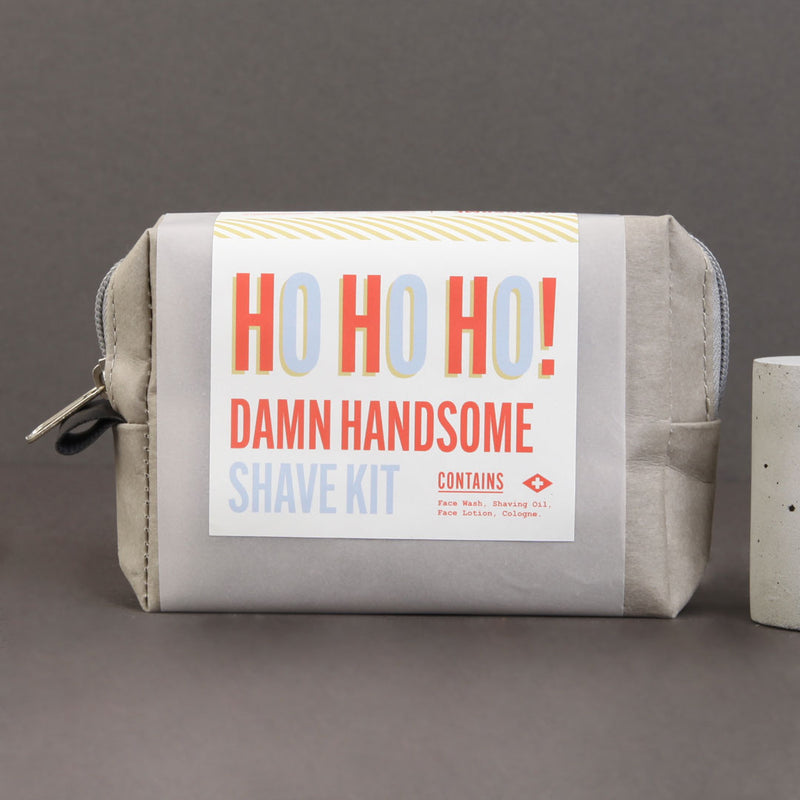 media image for ho ho damn handsome shave kit by mens society msnc7 1 224