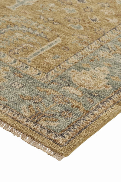 product image for Irie Hand Knotted Gold and Gray Rug by BD Fine Corner Image 1 23