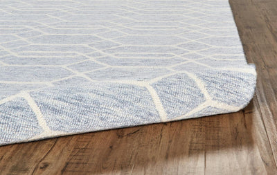 product image for Natal Blue and Ivory Rug by BD Fine Roll Image 1 63