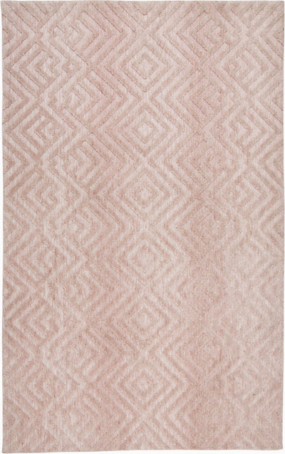 product image of Oliena Blush Pink and Champagne Rug by BD Fine Flatshot Image 1 511