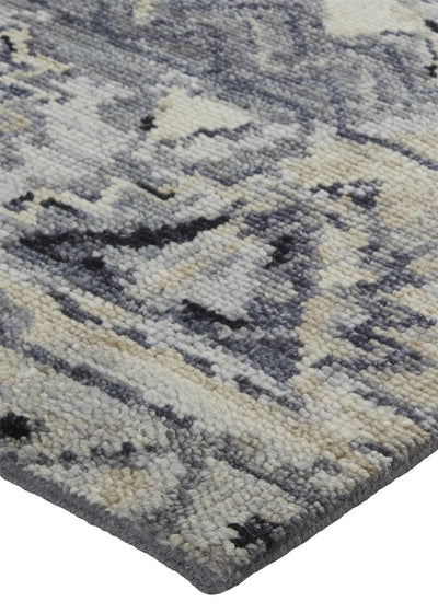 product image for Scottsdale Hand Knotted Gray and Blue Rug by BD Fine Corner Image 1 20