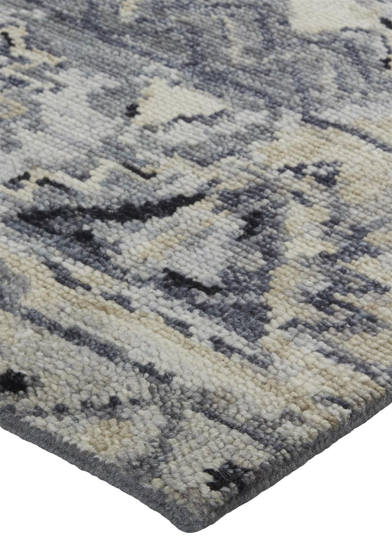 media image for Scottsdale Hand Knotted Gray and Blue Rug by BD Fine Corner Image 1 26
