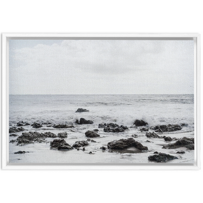 product image for winter shore framed canvas 10 23